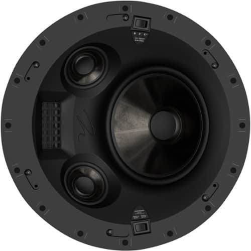 MartinLogan - Masterpiece CI Series Sistine 4XC, 3-Way In-Ceiling Speaker with Dual 3.5” Midrange and 8” Bass Drivers - Black