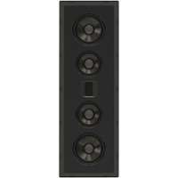 MartinLogan - Dual 5-1/4" 125-Watt Passive 2-Way In-Wall Speaker (Each) - Black - Front_Zoom