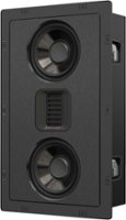 MartinLogan - Masterpiece CI Series Icon 3XW, 2-Way In-Wall Speaker with Dual 5.25" Drivers, and FMT XT Obsidian Tweeter - Black - Front_Zoom