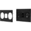 Alt View 12. MartinLogan - Masterpiece CI Series Icon 3XW, 2-Way In-Wall Speaker with Dual 5.25" Drivers, and FMT XT Obsidian Tweeter - Black.
