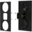 Alt View 13. MartinLogan - Masterpiece CI Series Icon 3XW, 2-Way In-Wall Speaker with Dual 5.25" Drivers, and FMT XT Obsidian Tweeter - Black.