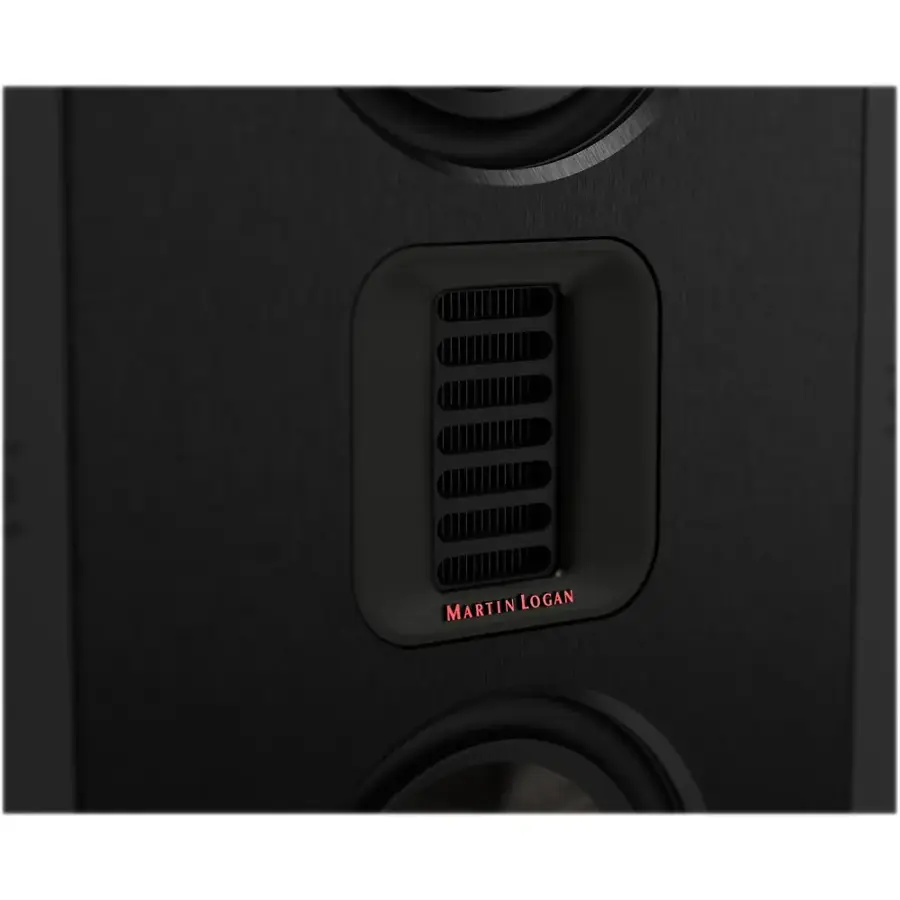Alt View 15. MartinLogan - Masterpiece CI Series Icon 3XW, 2-Way In-Wall Speaker with Dual 5.25" Drivers, and FMT XT Obsidian Tweeter - Black.
