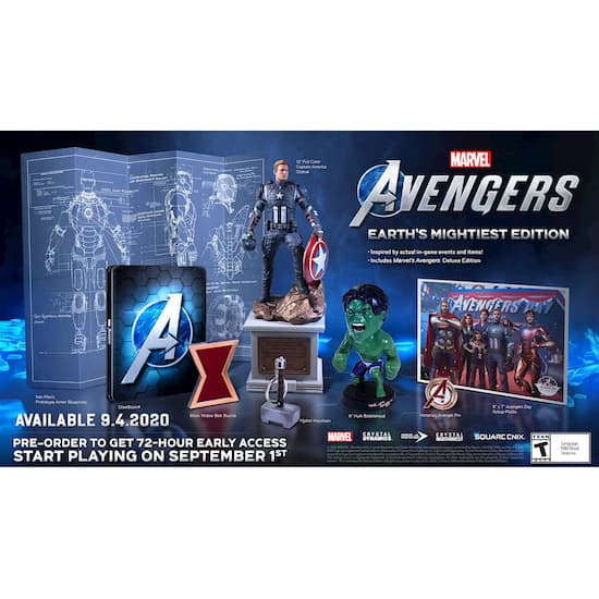 Marvel S Avengers Earth S Mightiest Edition Playstation 4 Best Buy