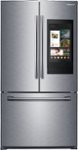 Front Zoom. Samsung - 25.1 Cu. Ft. French Door Refrigerator with Family Hub - Stainless Steel.