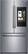 Front. Samsung - 25.1 Cu. Ft. French Door Refrigerator with Family Hub - Stainless Steel.