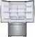 Alt View 2. Samsung - 25.1 Cu. Ft. French Door Refrigerator with Family Hub - Stainless Steel.