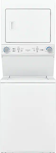 Frigidaire 3.9 Cu. Ft. Top Load Washer and 5.5 Cu. Ft. Electric Dryer Laundry Center with MaxFill White FLCE7522AW Best Buy