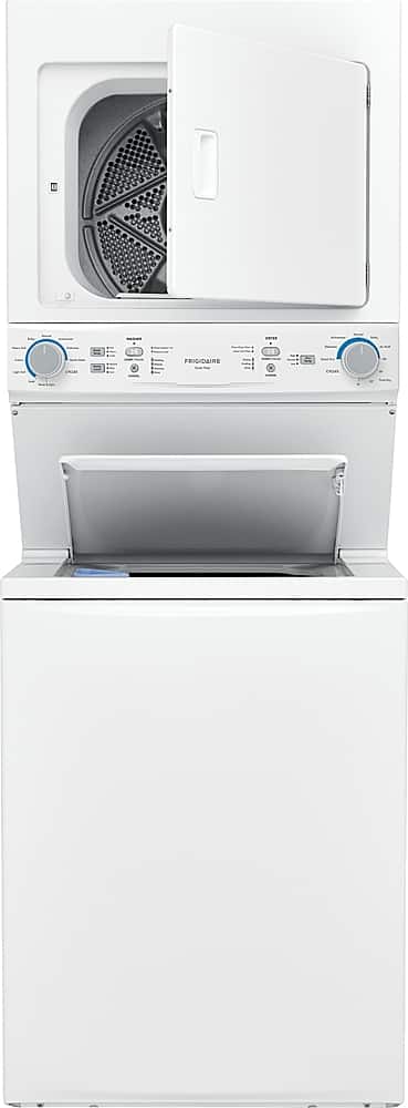 Alt View 1. Frigidaire - 3.9 Cu. Ft. Top Load Washer and 5.5 Cu. Ft. Electric Dryer Laundry Center with MaxFill - White.