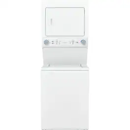 Frigidaire - 3.9 Cu. Ft. 10-Cycle Gas Washer and 5.6 Cu. Ft. 10-Cycle Gas Dryer Laundry Center - White