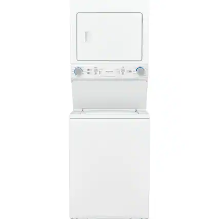 Front. Frigidaire - 3.9 Cu. Ft. High Efficiency Top Load Washer and 5.6 Cu. Ft. Gas Dryer Laundry Center.