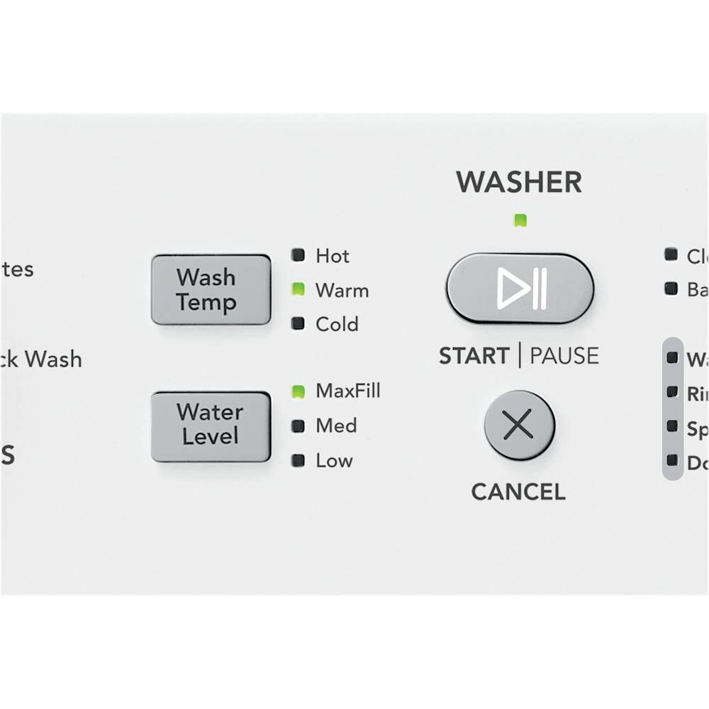 Alt View 12. Frigidaire - 3.9 Cu. Ft. High Efficiency Top Load Washer and 5.6 Cu. Ft. Gas Dryer Laundry Center.