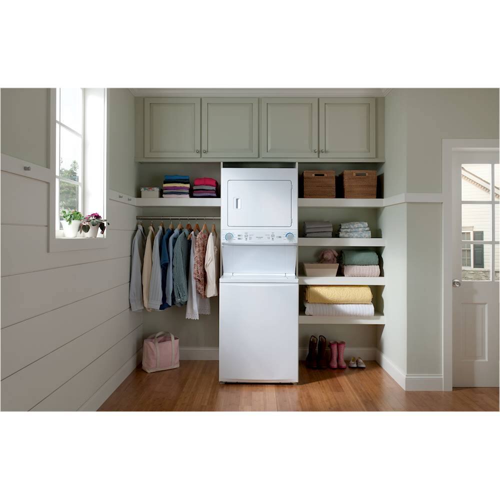 Alt View 20. Frigidaire - 3.9 Cu. Ft. High Efficiency Top Load Washer and 5.6 Cu. Ft. Gas Dryer Laundry Center.