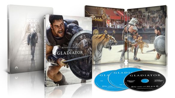 Gladiator [20th Anniversary] [SteelBook] [4K Ultra HD Blu-ray/Blu-ray] [2000]