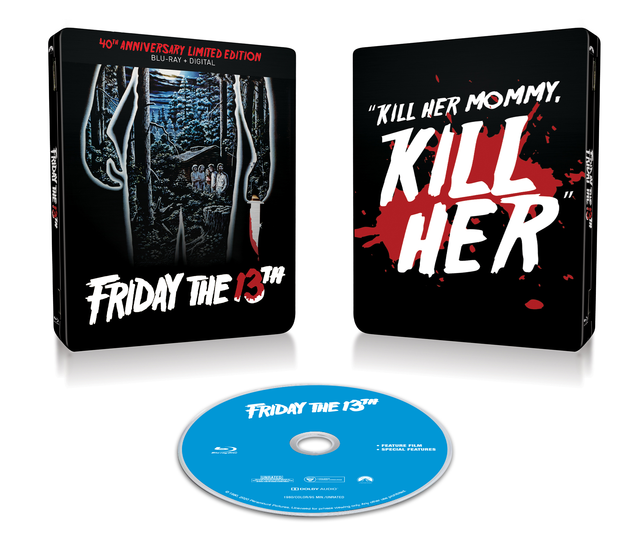 New Limited Edition 4k UHD Steelbook Of Friday The 13th 1980