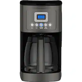 Cuisinart - 14-Cup Coffee Maker with Water Filtration - Black Stainless Steel