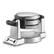 Alt View 12. Cuisinart - Belgian Flip Waffle Maker - Stainless Steel.