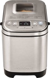 Cuisinart - Compact Automatic Bread Maker - Stainless Steel - Front_Zoom
