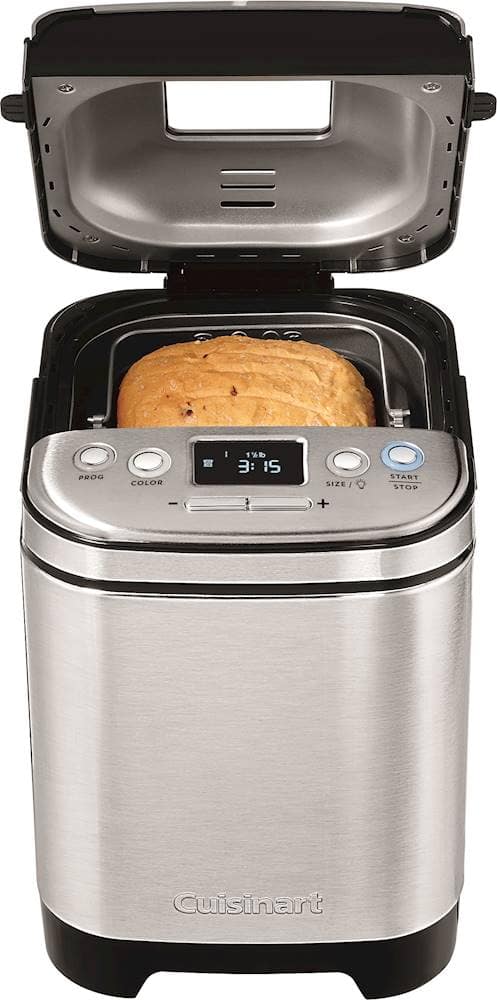Alt View 11. Cuisinart - Compact Automatic Bread Maker - Stainless Steel.