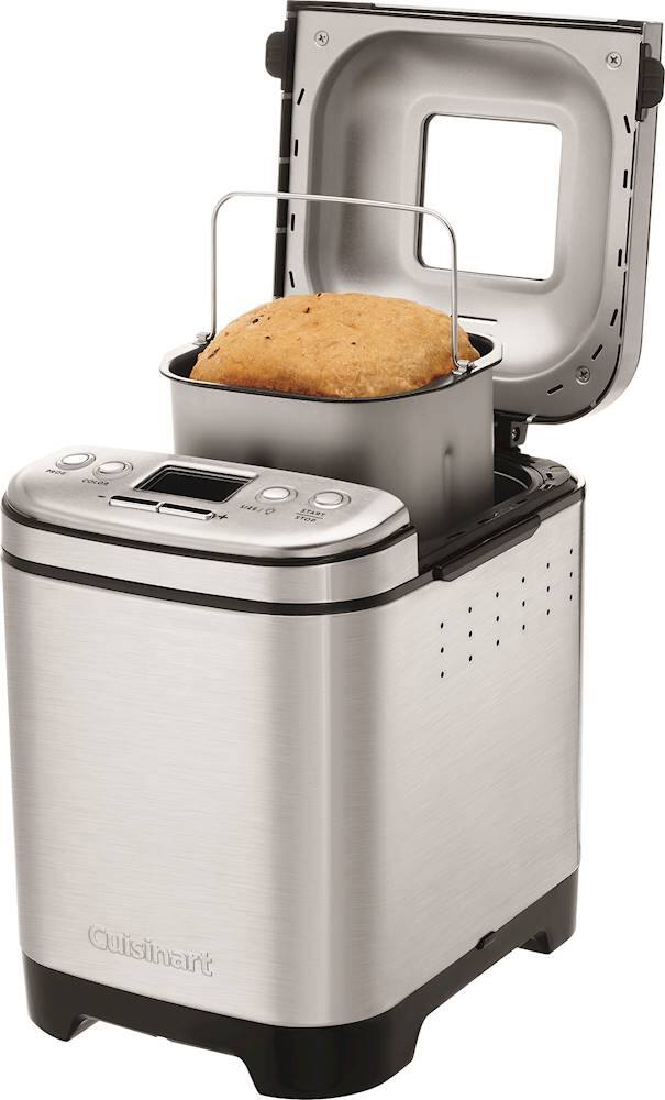 Alt View 12. Cuisinart - Compact Automatic Bread Maker - Stainless Steel.