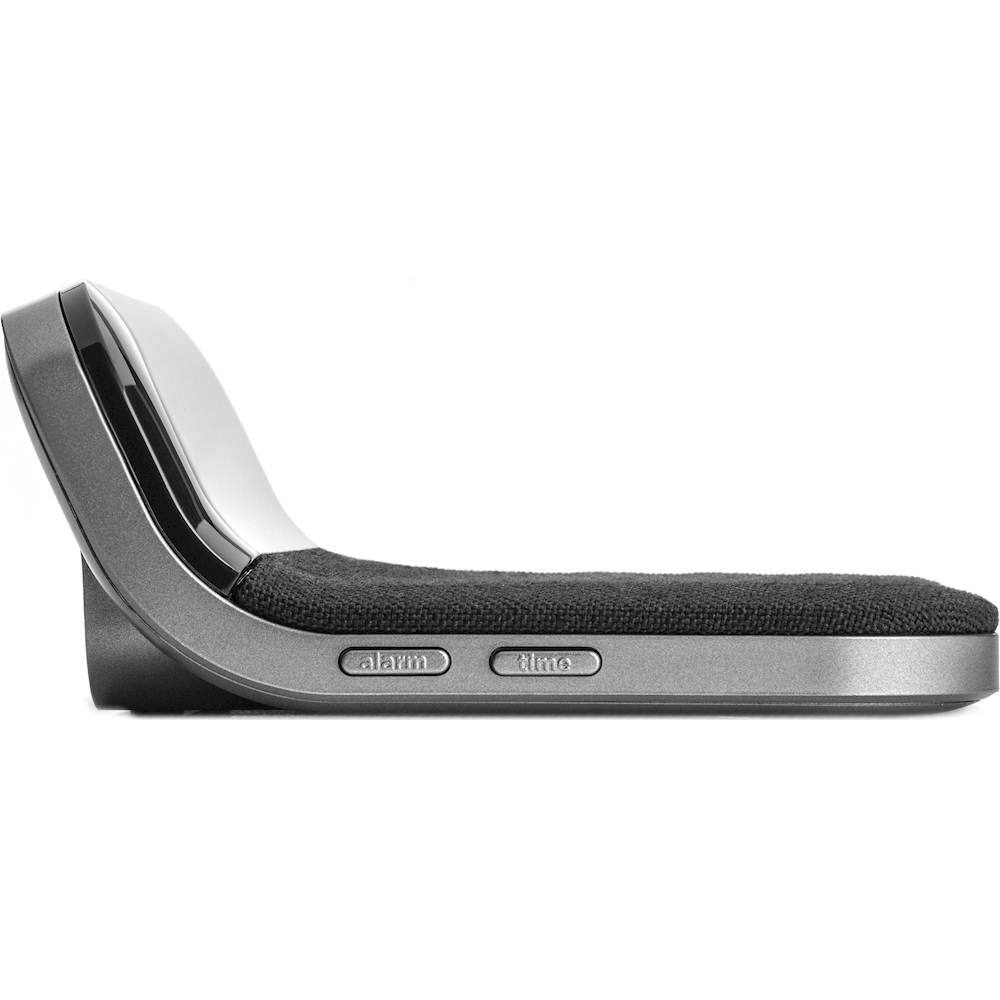 Alt View 15. iHome - PowerValet - Sleek Alarm Clock with Qi Wireless Charging and USB Charging - Black.
