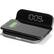 Alt View 16. iHome - PowerValet - Sleek Alarm Clock with Qi Wireless Charging and USB Charging - Black.