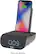 Alt View 11. iHome - TimeBase - Dual Charging Bluetooth Alarm Clock with Wireless and USB Charging - Black.