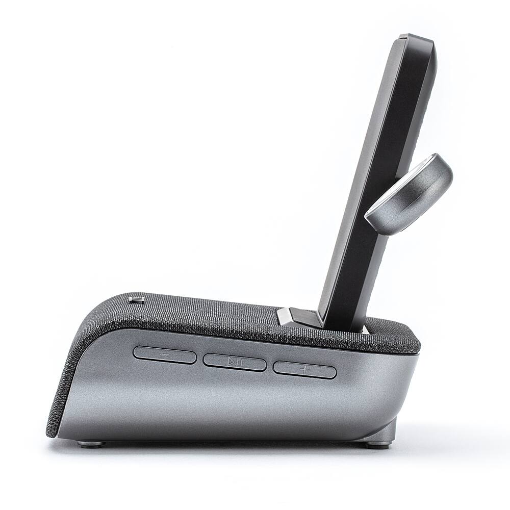 Alt View 16. iHome - TimeBase Pro+ - Bluetooth Alarm Clock with Triple Charging - Black.