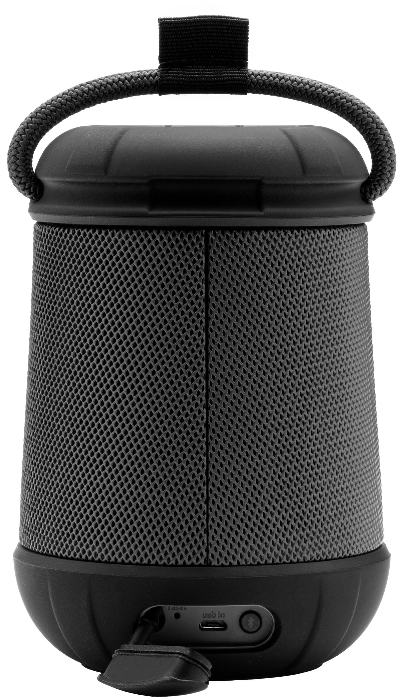 Alt View 13. iHome - PlayTough Pro - Bluetooth Rechargeable Waterproof Portable Speaker with 360° Stereo Sound - Black.