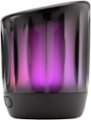 Angle Zoom. iHome - PlayGlow Mini - Rechargeable Color Changing Portable Bluetooth Speaker - Black.