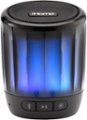 Front Zoom. iHome - PlayGlow Mini - Rechargeable Color Changing Portable Bluetooth Speaker - Black.