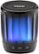 Front Zoom. iHome - PlayGlow Mini - Rechargeable Color Changing Portable Bluetooth Speaker - Black.