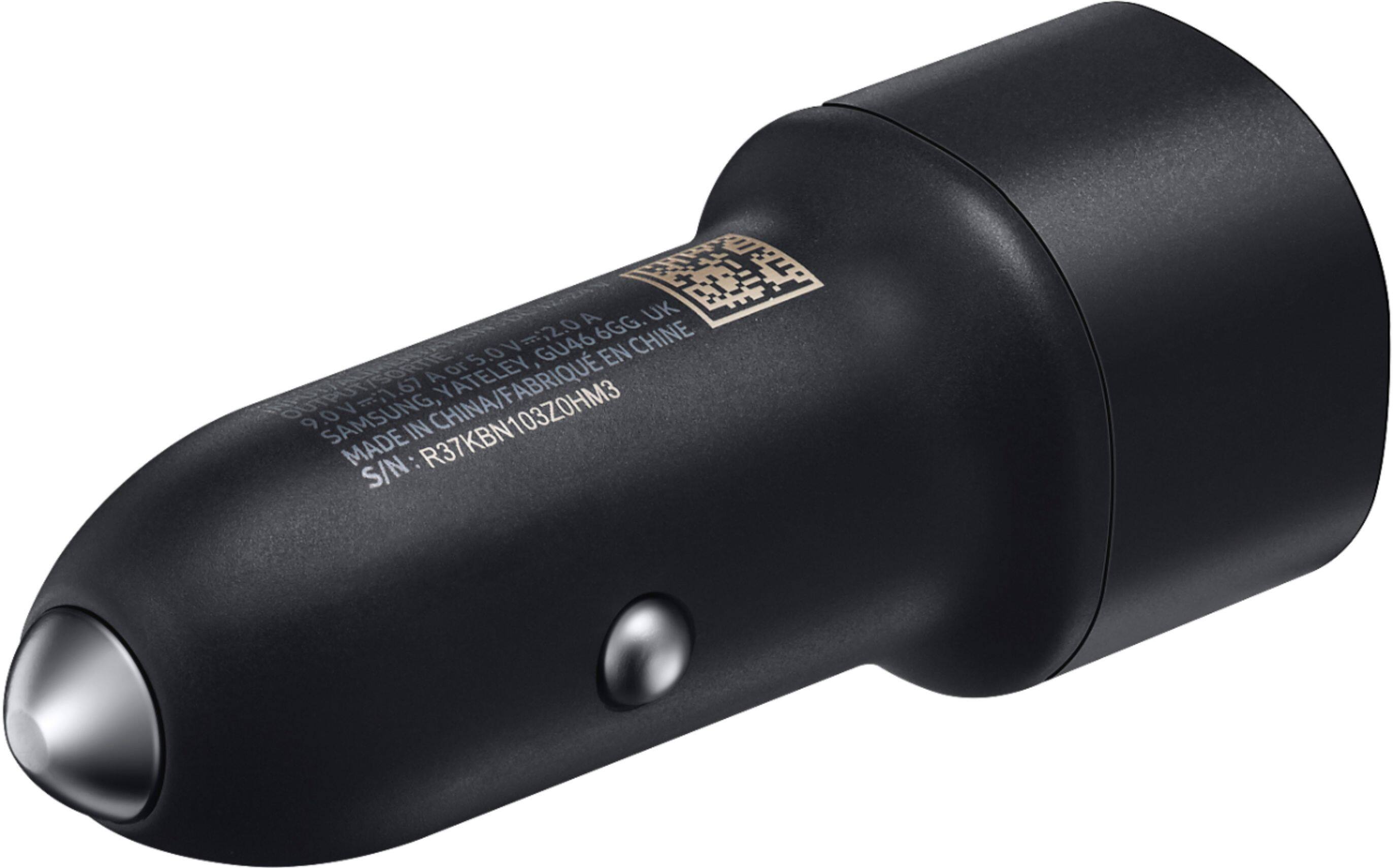 Alt View 11. Samsung - Vehicle Charger - Black.