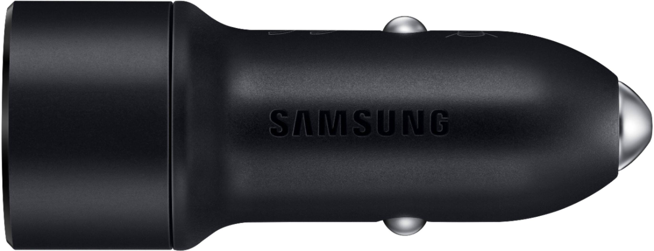 Alt View 12. Samsung - Vehicle Charger - Black.