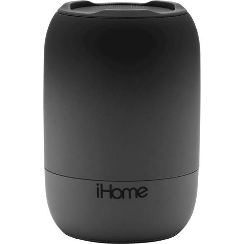 iHome - PlayFade - Rechargeable Water Resistant Portable Bluetooth Speaker - Black