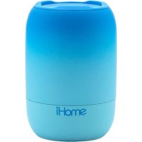 iHome - PlayFade - Rechargeable Water Resistant Portable Bluetooth Speaker - Blue - Front_Zoom