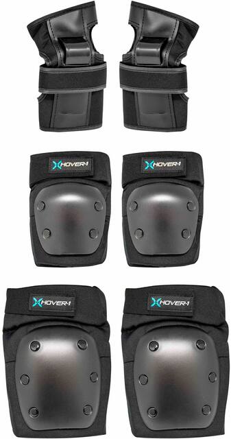Hover 1 Kids Protective Elbow Pads Wrist Guards and Knee Pads Set