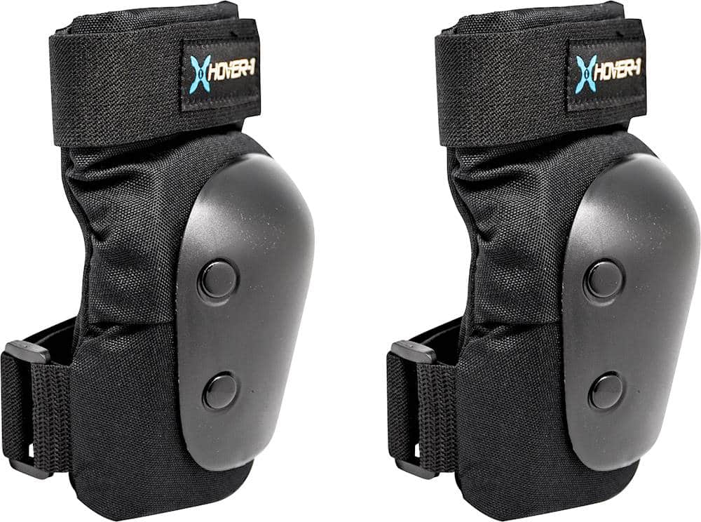 Alt View 11. Hover-1 - Kids Protective Elbow Pads, Wrist Guards and Knee Pads Set - Black.
