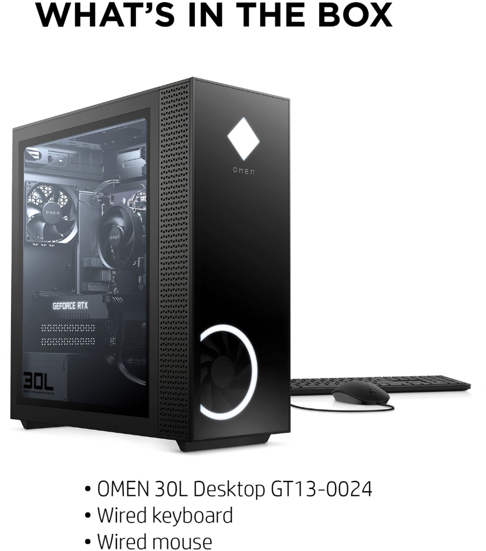 HP OMEN 30L Desktop AMD Ryzen 7-Series 3700X 16GB Memory NVIDIA GeForce RTX 2060 1TB HDD + 256GB Black GT13-0024 Best Buy