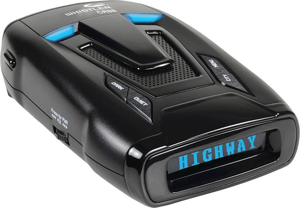 Angle. Whistler - Bilingual Radar and Laser Detector - Black.