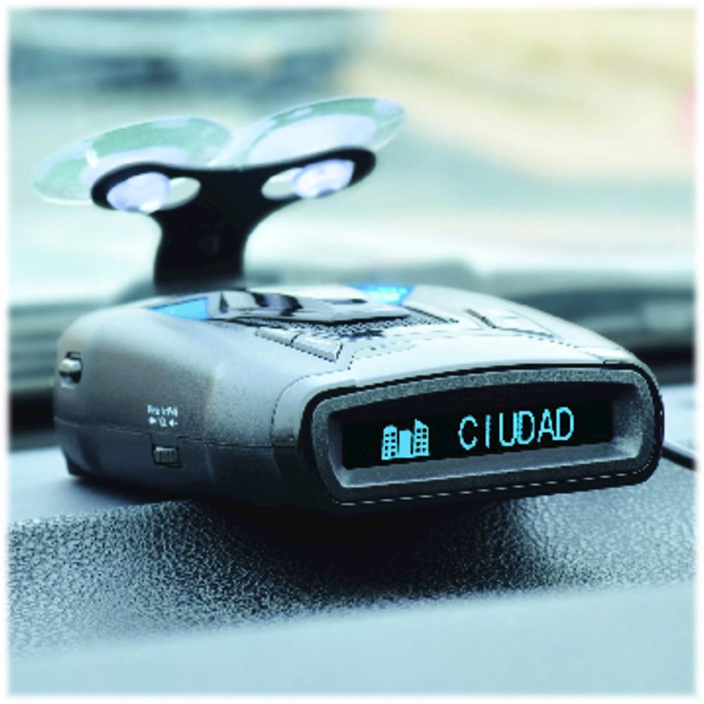 Alt View 13. Whistler - Bilingual Radar and Laser Detector - Black.