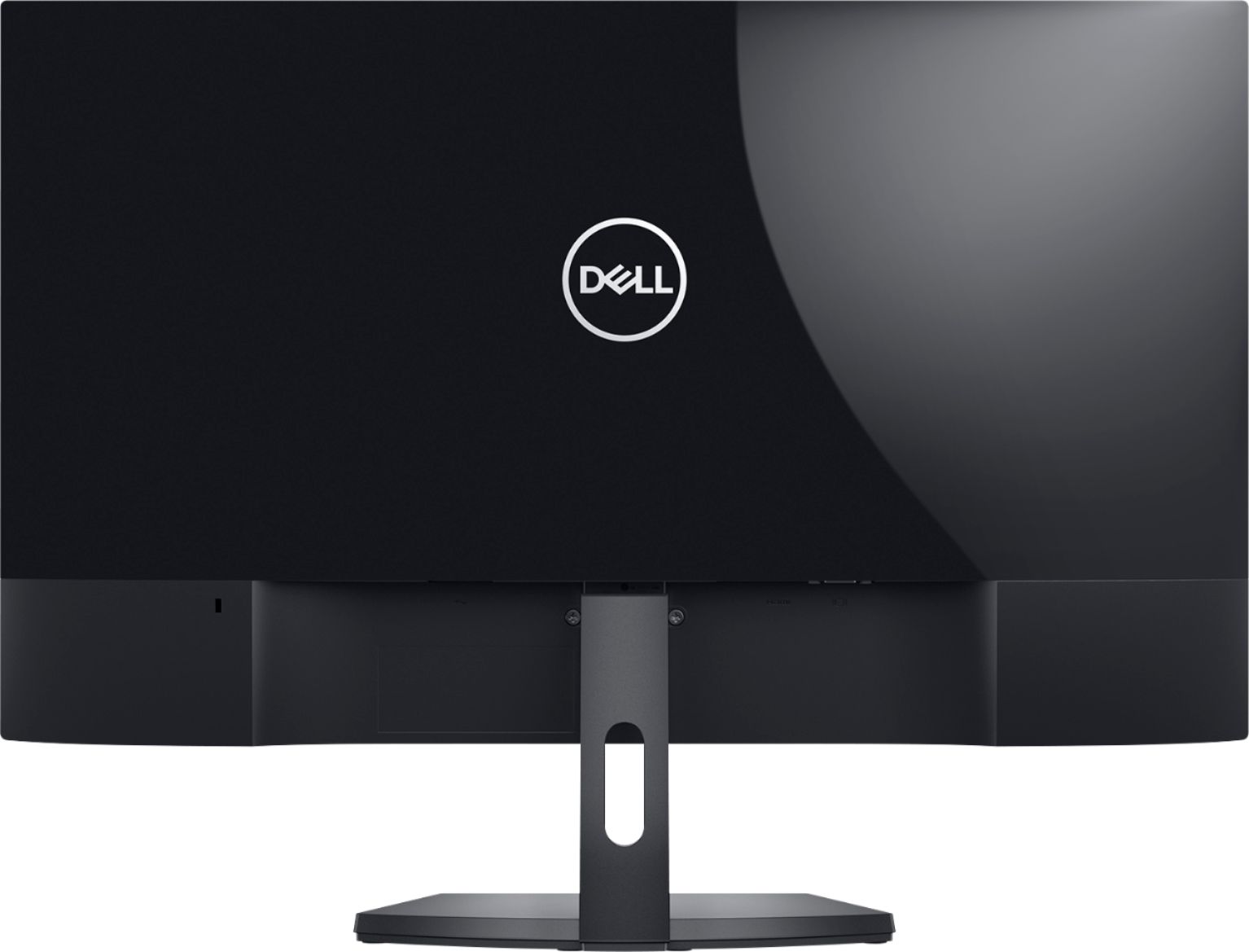 Back View: Dell - Geek Squad Certified Refurbished 27" IPS LED FHD FreeSync Monitor - Piano Black
