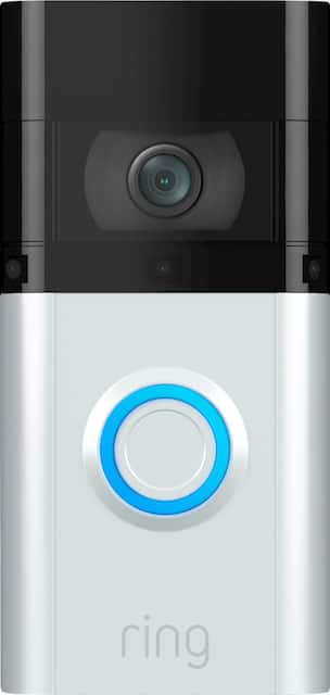 Ring Video Doorbell 3 Plus Satin Nickel Venetian Bronze 8vr1s9 0en0 Best Buy