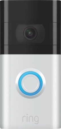 Ring - Video Doorbell 3 - Satin Nickel