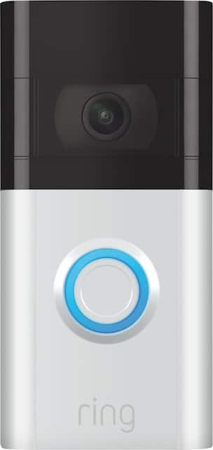 Ring Video Doorbell 3 Satin Nickel Venetian Bronze 8vrslz 0en0 Best Buy