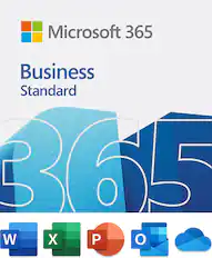 Front. Microsoft - 365 Business Standard (1 Person) (12-Month Subscription) - Activation Required.