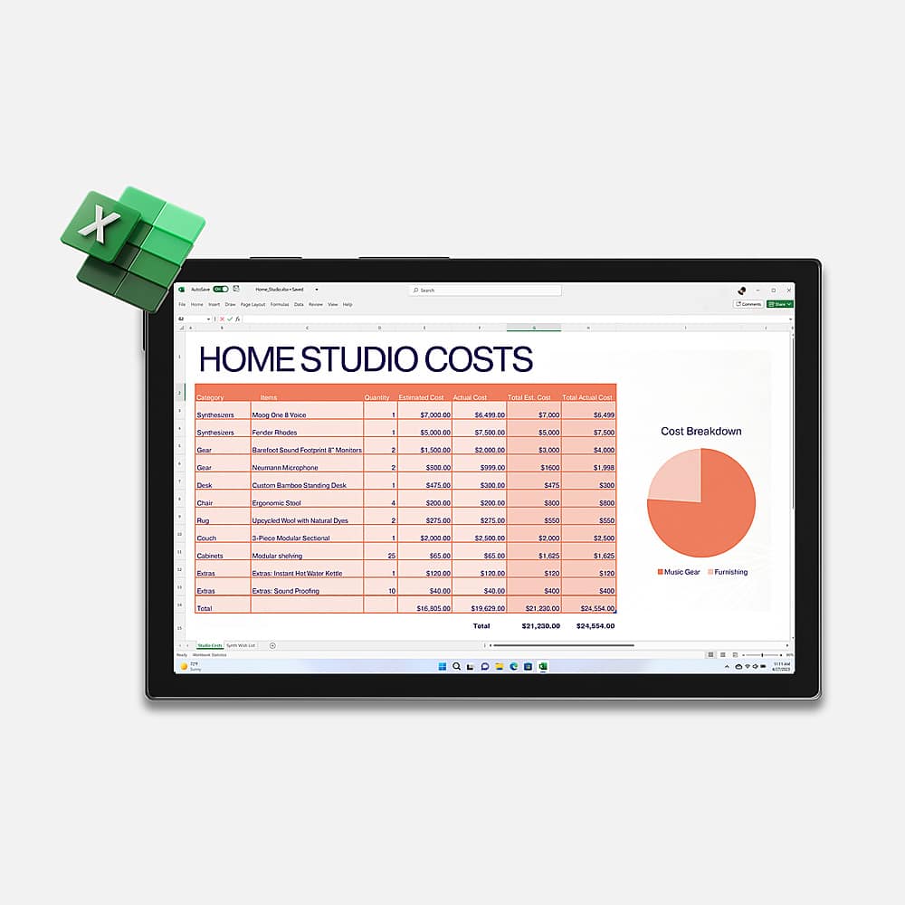 Alt View 13. Microsoft - Microsoft 365 Personal (1 person) (15-month subscription - Auto Renew) - Activation Required.