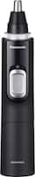 Panasonic Men's Ear and Nose Hair Trimmer with Vacuum Cleaning System - Wet/Dry - Black/Silver - Angle_Zoom