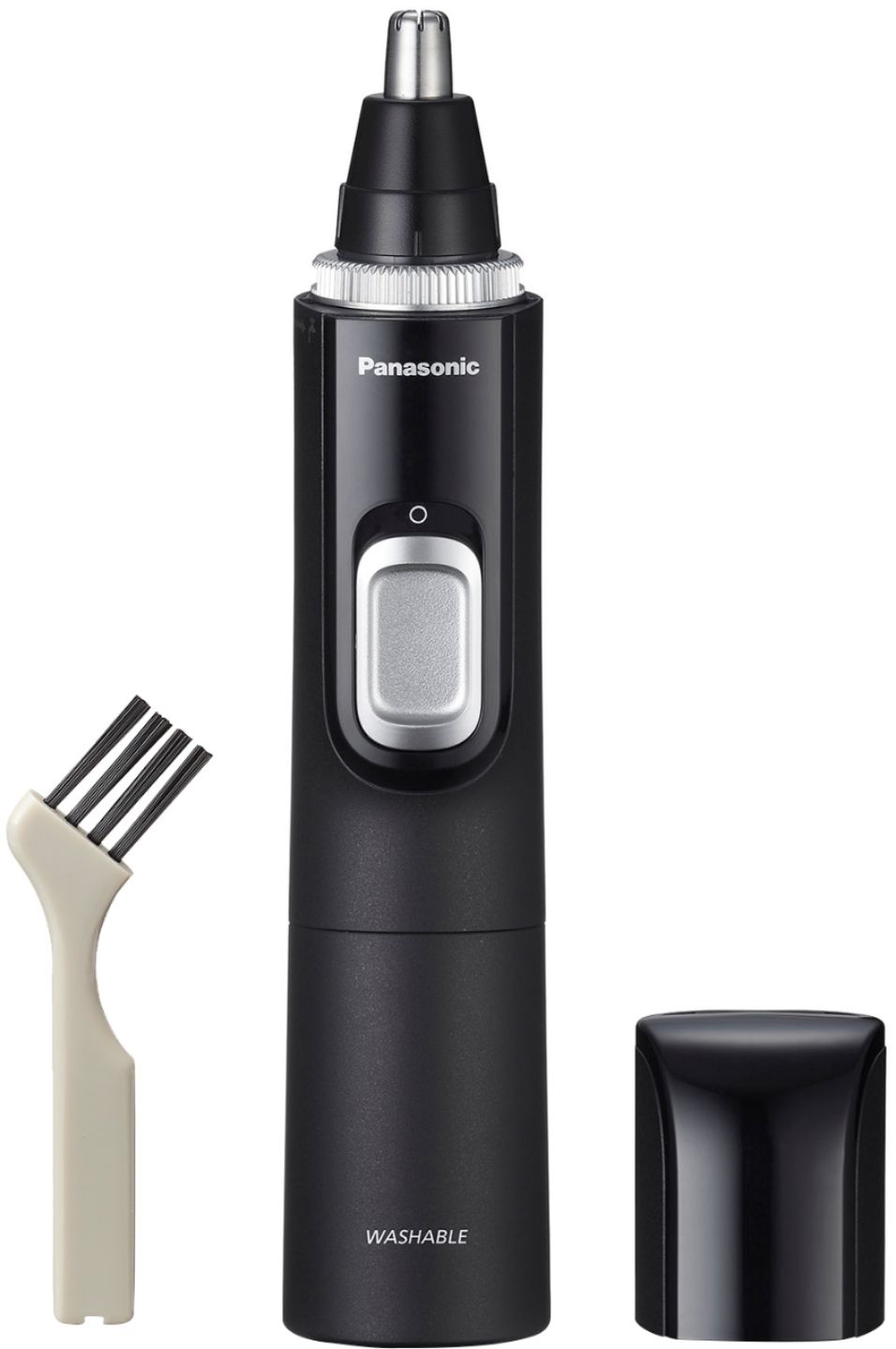 生活家電 洗濯機 Panasonic Men's Ear and Nose Hair Trimmer with Vacuum Cleaning System  Wet/Dry Black/Silver ER-GN70-K - Best Buy