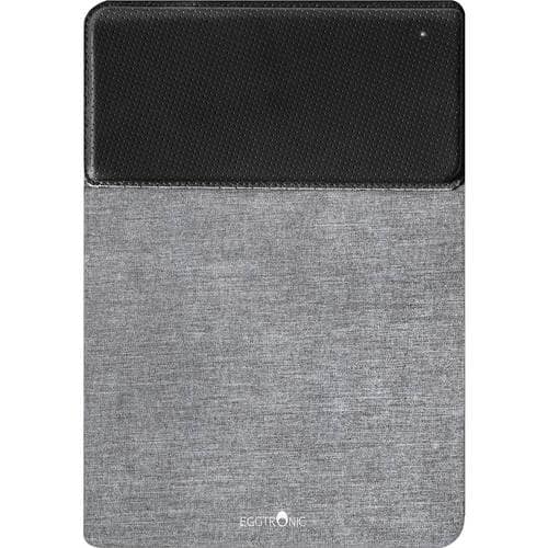 Eggtronic - MSBC10 Mouse Pad with Qi Wireless Charging - Gray/Black