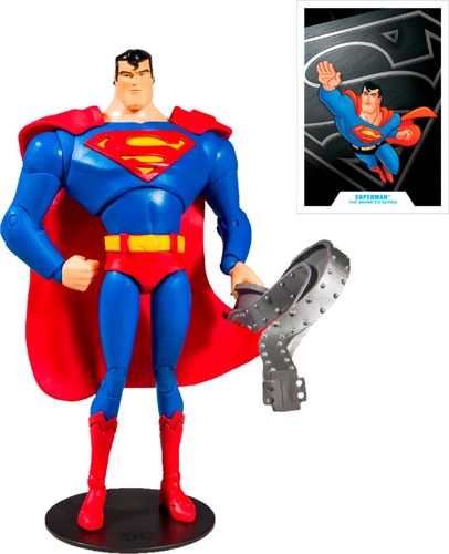 McFarlane Toys - DC Multiverse - Animated Superman 7" Action Figure - Multi